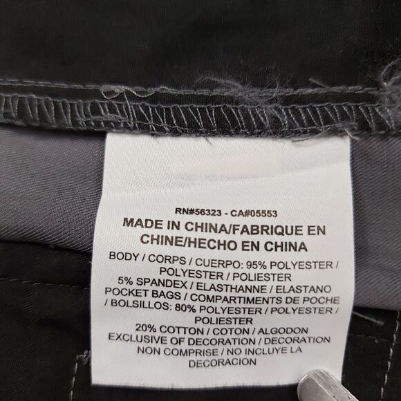 Nike Golf Pants Mens 34x33 Gray Straight Leg Comfort Lightweight Performance - Picture 10 of 12